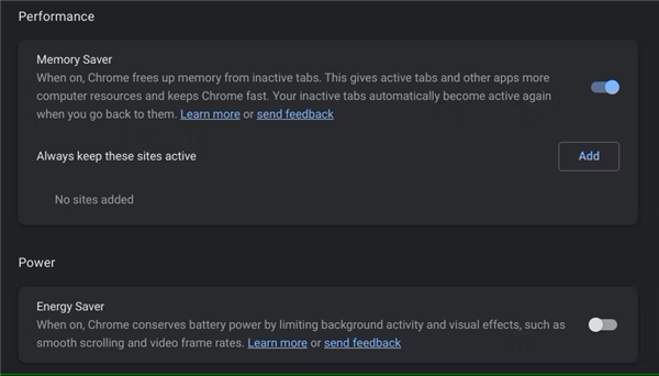 Chrome新增内存释放开关:再次优化内存占用问题
